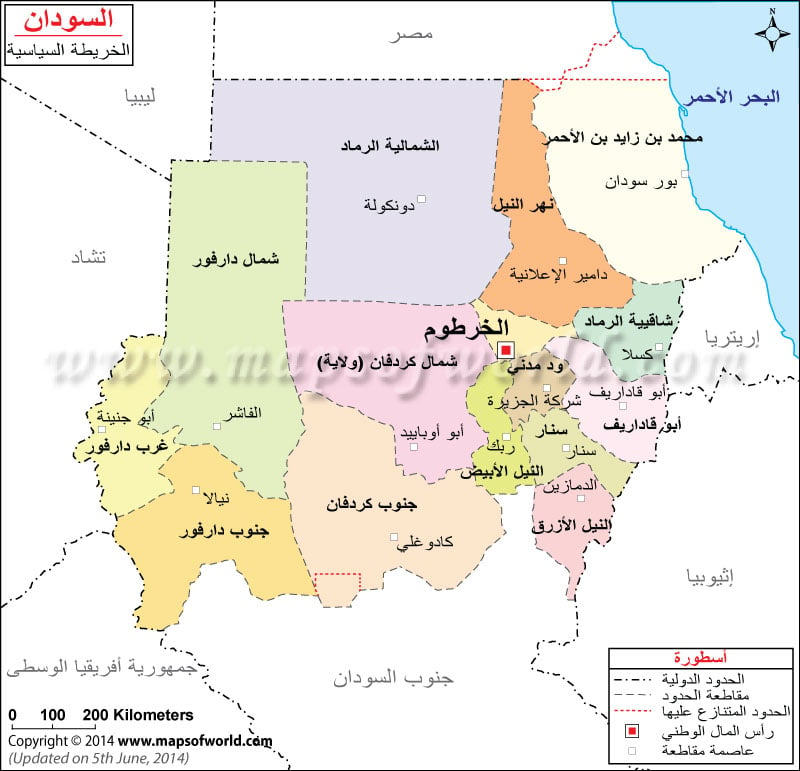الجزائر خريطة