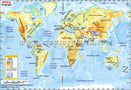 خريطة العالم الجغرافيا
